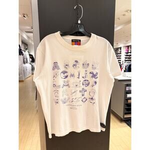 2010s Radio Eva Neon Genesis Evangelion Typography Alphabet Vintage Anime Shirt